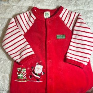 Little Me My first Christmas pjs. Sz 9 months.